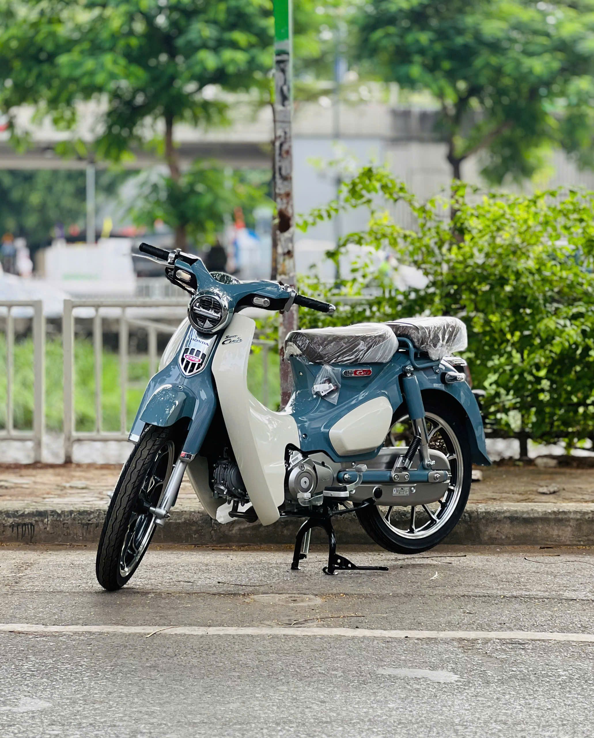 Honda super cub 125  2025 xe mới Xanh xi măng Honda super cub 125  2025 xe mới Xanh xi măng