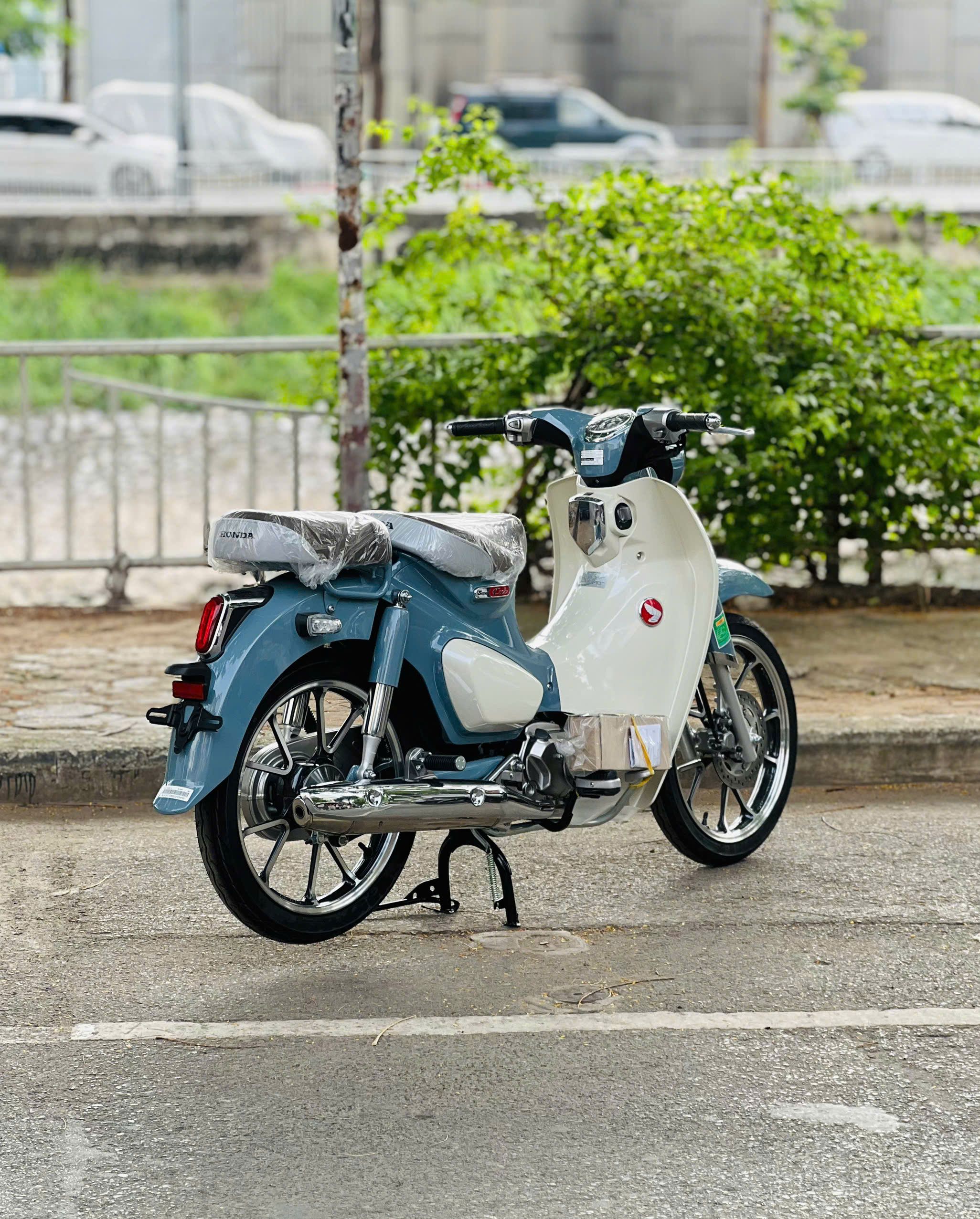 Honda super cub 125  2025 xe mới Xanh xi măng Honda super cub 125  2025 xe mới Xanh xi măng