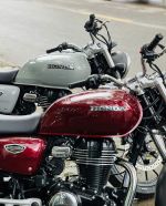 Honda Hness 350 2025 xe mới đỏ - xi măng