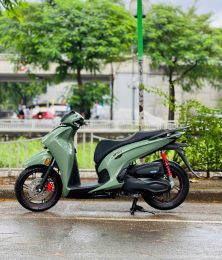 Honda SH 350i  xe mới mầu xanh bơ